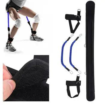 

Elastic Leg Tension Resistance Band Jumping Fitness Leg Muscle Training Pulling Rope Equipment Set