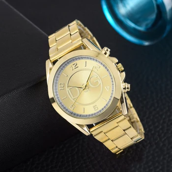 

2019 New fashion women's brand watch luxury classic dress quartz watches women's casual simple stainless steel wristwatches gift