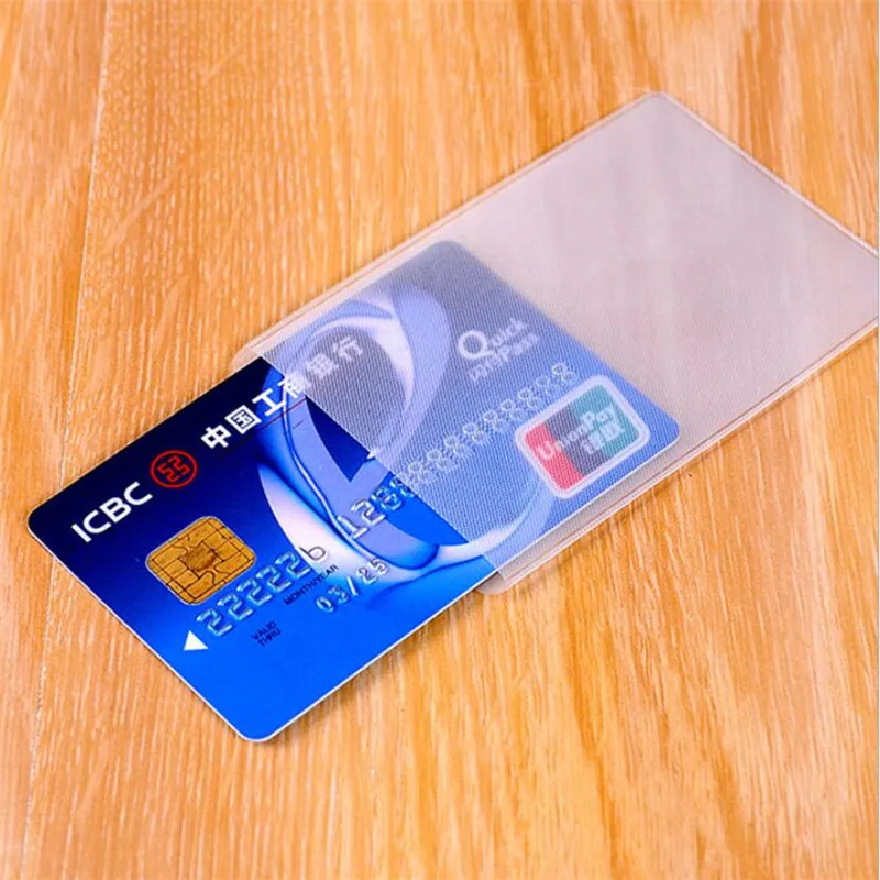 Wallet Card Holder Credit Card Holder Card Holder Card Wallet Card Sleeve Id Card Case Business Card Holder Card Sleeves Id Card Holder Wallet Card Bag 10pcs PVC Clear Card Id Cover Case