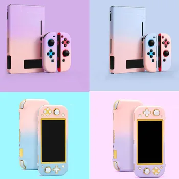 

Matte PC Hard Back Cover Crystal Shell For Nintendo Switch NS Lite Console Joy Con Controller Protective Film Sticker Skin Case