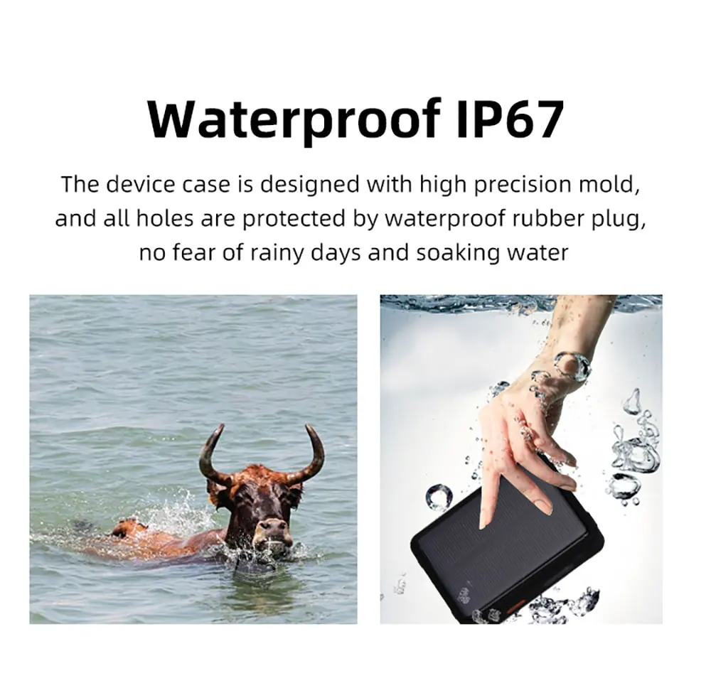 Cow Sheep GPS Tracker 3G 2G 4G Big Battery Power Solar Panel Collar For Cattle Horse Camel Big Hunting Dog Animal Rastreador