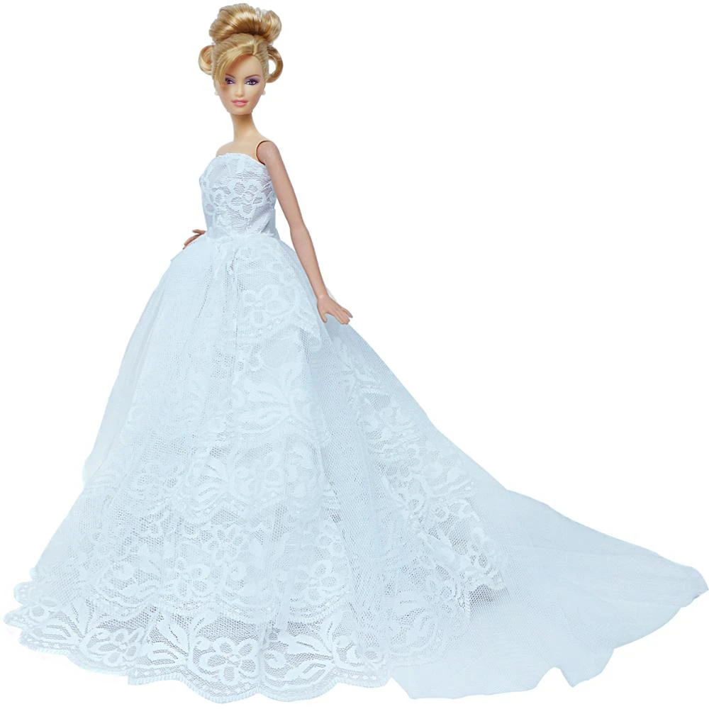 barbie doll wedding dress
