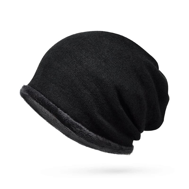 B Beanies набор из шапки и шарфа для женщин и мужчин повседневная однотонная эластичная дышащая шапка для шеи Теплая Осенняя зимняя головная одежда для спорта на открытом воздухе Кепка s - Цвет: B