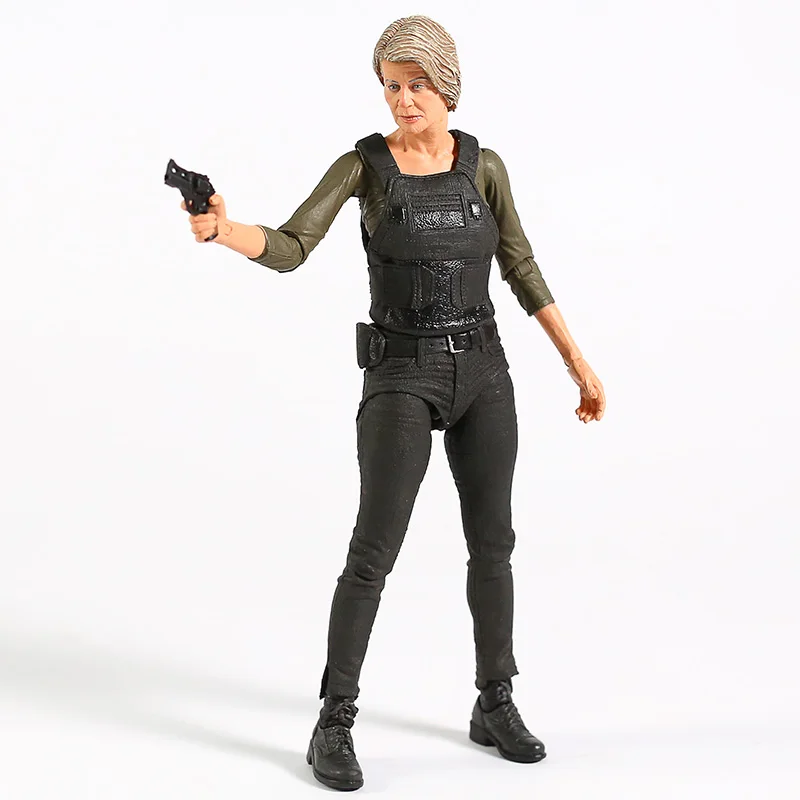 美品 NECA ネカ ターミネーター T-800 サラ コナー フィギュア Neca-ターミネーターT-800アクションフィギュア,ダークフェイト