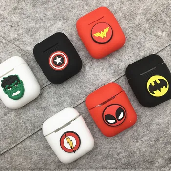 

Cartoon Soft Silicone Earphone Case for Apple Airpods 1 2 Shockproof Cover for Airpods 1 2 Protector Case headphones case box