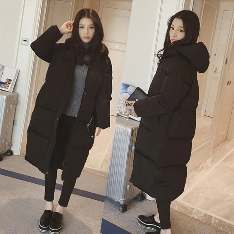 

. Women's Version Big Boy Loose-Fit Coat Junior High School STUDENT'S Nice Light Color Waist Hugging Version down Coat Women's M