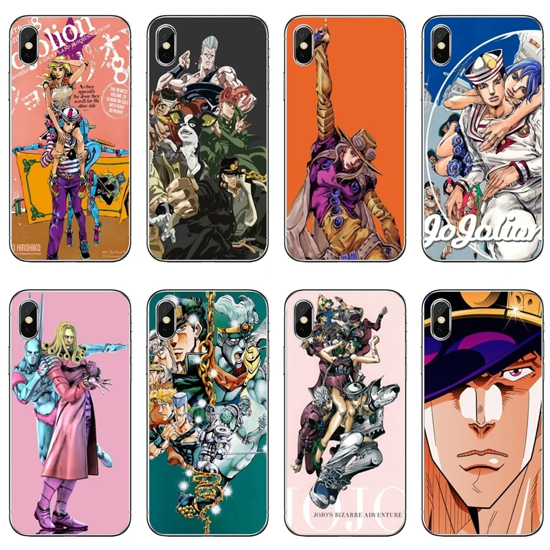 Silicone Phone Case For Xiaomi Redmi S2 7 7A K20 6 6A 5A 4A 4X 5 Plus Note 8 4 Pro JOJO 39s Bizarre Adventure | Мобильные телефоны