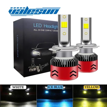 

Valesun COB LED Car Headlight Kit H7 H4 LED Car Bulb White Yellow Ice Blue 10000Lm Car Fog Lamp H11 9005 9006 H13 9004 9007