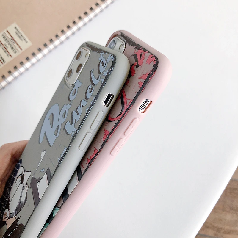Забавный чехол для телефона Killer LEON для iPhone 11Pro X XS Max XR 6 6S 7 8 Plus милый мультяшный Мягкий ТПУ силиконовый защитный чехол