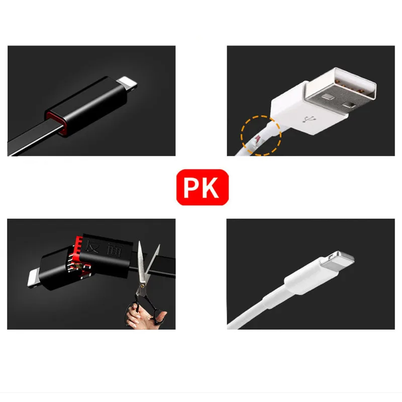 Repairable мобильный телефон линия передачи данных, продлеваемый USB кабель для IPhone Android type-C кабель для быстрой зарядки usb