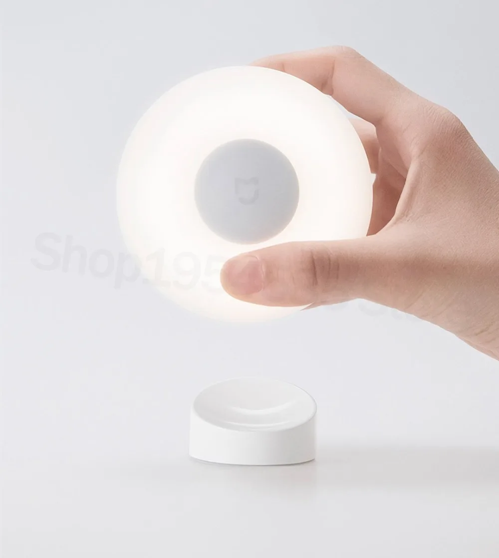 (Presale) 2019 Xiaomi Mijia Night Lamp Light 2 Generation 360 Degrees Magnetic Rotation 2 Level Brightness Adjustment (2)