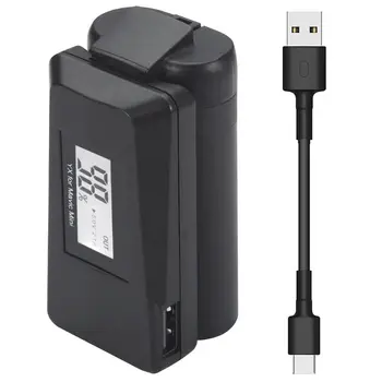 

LED Digital Display QC3.0 Adapter Battery Charger USB Charging Adapter With Charging Cable for D-JI Mavic Mini Drone