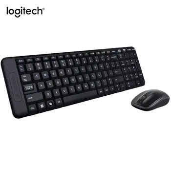 

Logitech MK220 2.4GHz USB Wireless 104 Keys Keyboard 3 Buttons 1000DPI Optical Mouse Symmetrical Combos Set for Working and Game