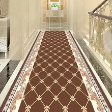 Современный коврик фланелевый для гостиной, мягкий прикроватный коврик для пола, большой решетчатый коврик для коридора, длинные коричневые коврики для кухни, декоративные домашние коврики