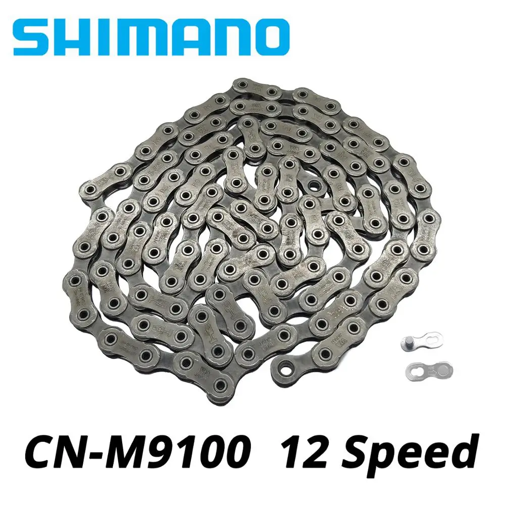 Цепь велосипедная SHIMANO XTR CN M9100 горная цепь 12 скоростей S В 1 пара|Велосипедная цепь|