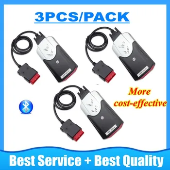 

3PCS/Pack best price vd ds150e cdp with Bluetooth 2017.R1 2016.R0 software on dvd for delphis diagnostic obd2 OBD Scanner tool
