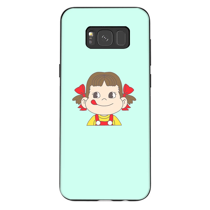Мобильный телефон для samsung GALAXY A2 A20E A70s J4 J6 J7 J8 Core Prime Duo Plus чехол Пеко молочного цвета для девочек стильная футболка с изображением персонажей видеоигр