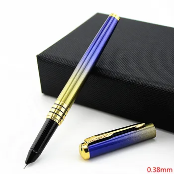 

Fountain Pen EF 0.38mm Metal Fountain Pen Student Writing Office Business Signature Pen F 0.8mm Ink Pen