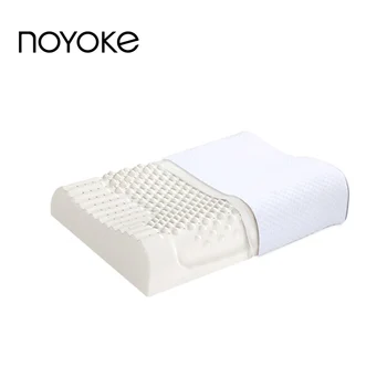 

Natural-Latex Pillow 2Pcs Orthopedic Cervical Massage Bed Pillow Release Pressure Sleeping Pillows for Bedroom with Pillowcase