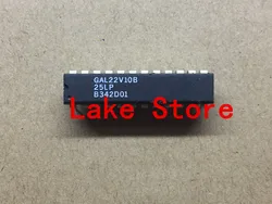 10 unids/lote GAL22V10B-25LP GAL22V10B-15LP DIP GAL22V10B-10LP GAL22V10B 22V10B GAL22V10
