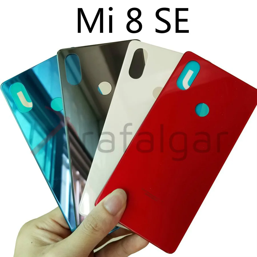 Заднее стекло для Xiaomi Mi 8 задняя крышка батарейного отсека Mi8 Pro 8SE задний