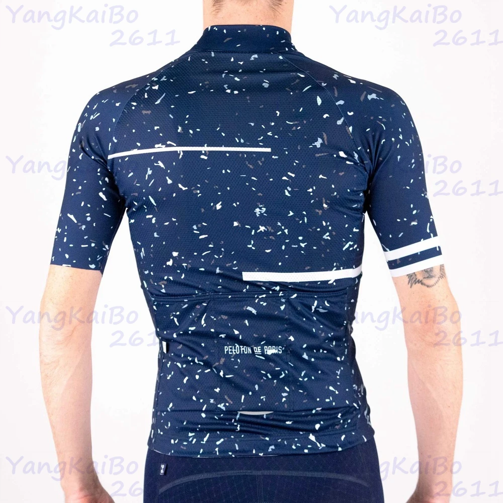 Peloton paris CLUB BLACK DOMESTIQUE JERSEY SS 2020 latest cycling jersey men MTB performance cycle wear Sport bike racing shirt