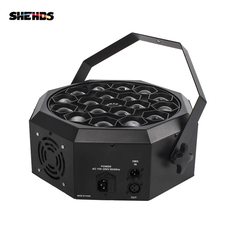 SHEHDS Led Par Bee Eye 18x12 Вт RGBW светильник ing сценический луч светильник Профессиональный DJ диско сценический светильник s