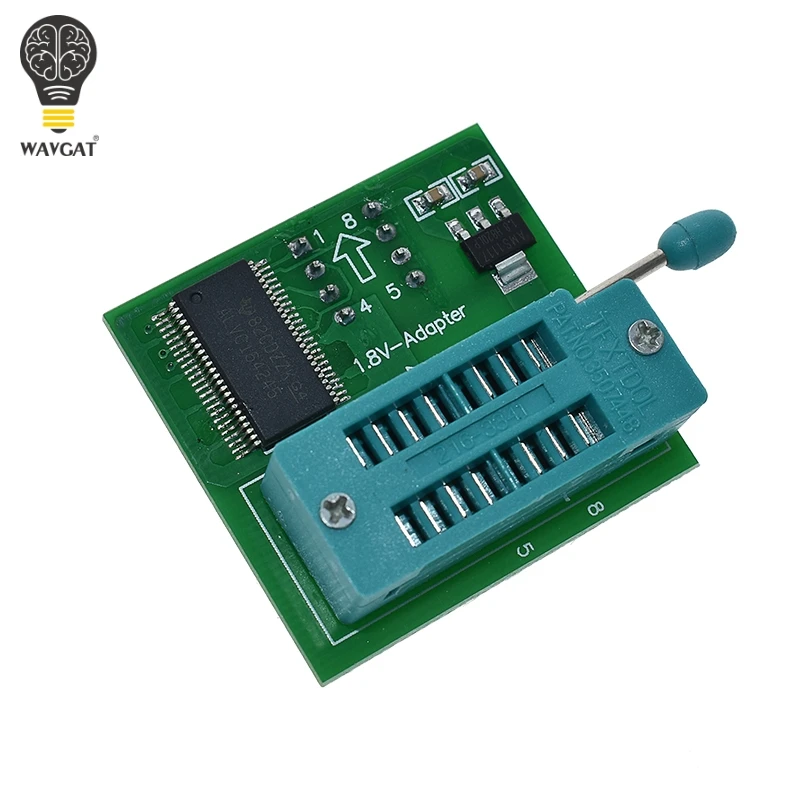 Адаптер для материнской платы 1 8 В SPI Flash SOP8 W25 MX25 используется программистов TL866CS
