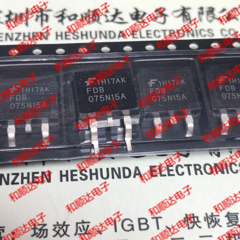 10 шт./лот FDB075N15A новые имеющиеся в 263 150V 130A