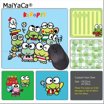 

MaiYaCa New Arrivals Sanrio Keroppi mouse pad gamer play mats Smooth Writing Pad Desktops Mate gaming mouse pad