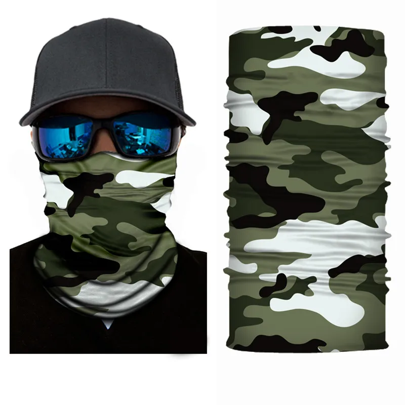 Army Tactical Fishing Face Mask Scarf Polyester Windproof Winter Head and Neck Warmer Headweara Ice Fishing Clothes Accessories