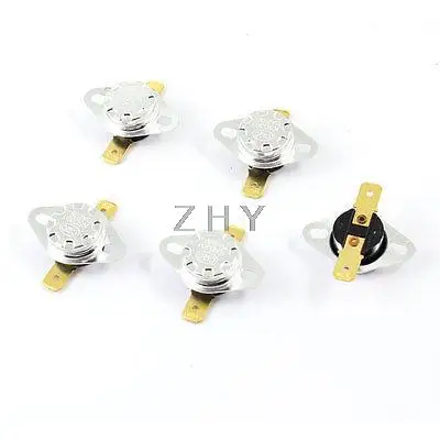 

5 Pcs KSD301 90C NC Temperature Controller Switch Thermostat AC 250V 15A
