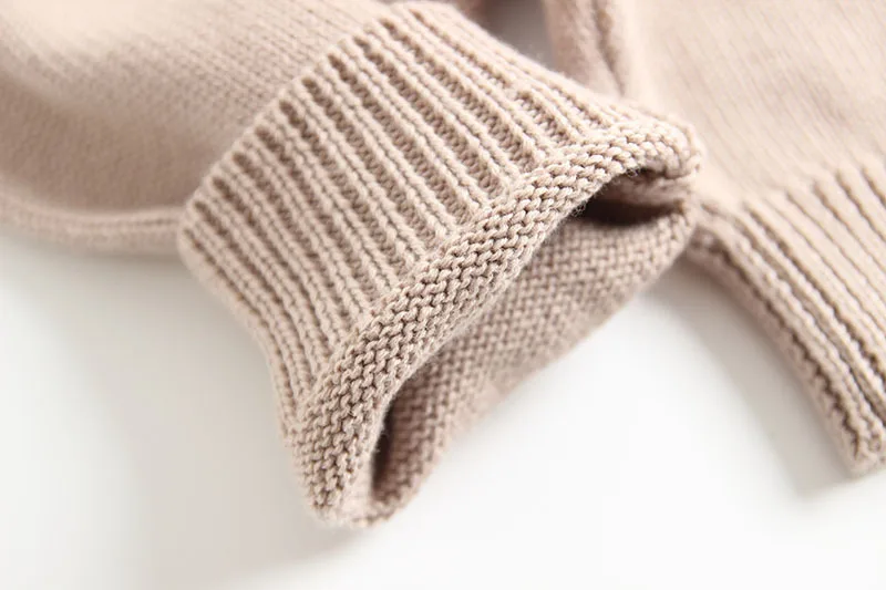 Baby Rompers Knitted Newborns Autumn Long Sleeves Overalls for Toddler Girls Jumpsuits 100%Cotton Infant Boys Outfits One Pieces