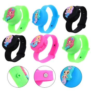 

12pcs Wearable Helpful Silicone Soft Soap Bracelets Lotion Wristbands Sanitizer Dispensers for Woman Outdoor