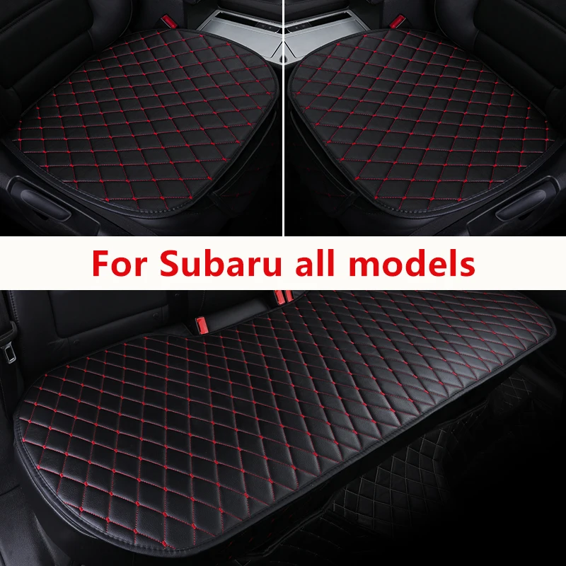 Universal PU Leather Car Seat Covers For Subaru Justy Legacy B4 Touring