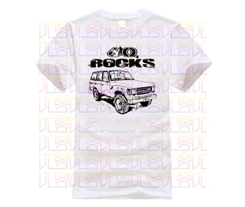 

60 Rocks With Fj60 Land Cruiser Imagenew 20 18 Hip Hop Men And Men Brand Clothing Fashion Tees Short Sleeve T Shirts Tee t-shirt
