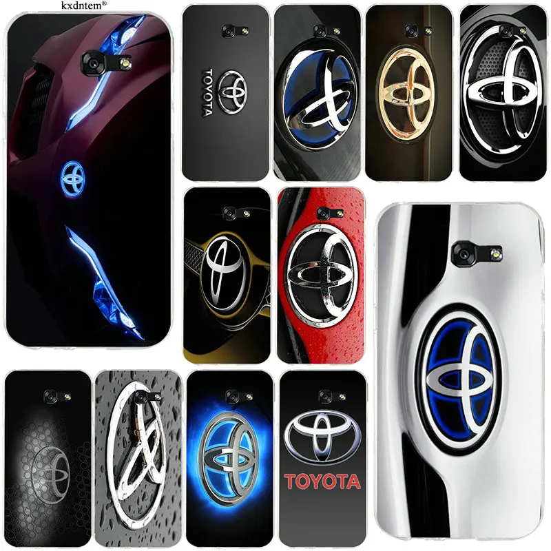 

Toyota Racing Logo Phone Cases for Samsung Galaxy A3 A5 A7 2016 2017 Core 8262 850 Grand I9082 Shell Soft Silicone TPU Cover