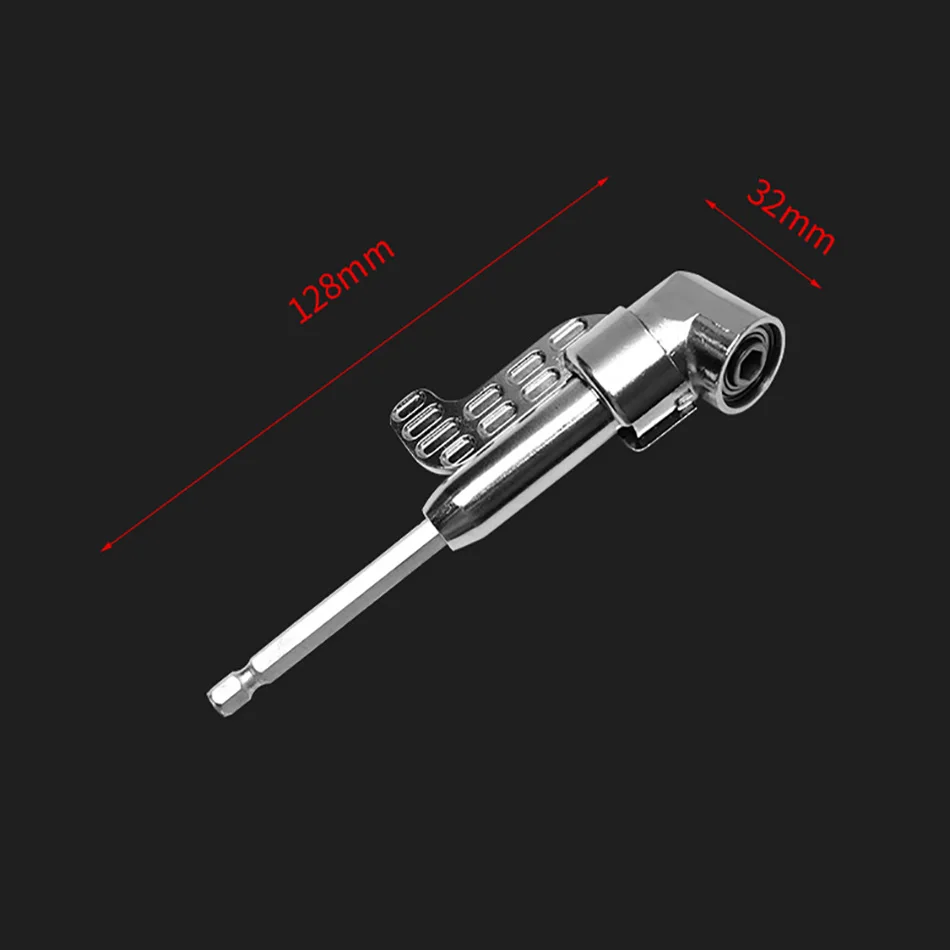 1/4 дюймовый магнитный разъем 105 градусов регулируемая угловая отвертка шестигранная хвостовик сверла