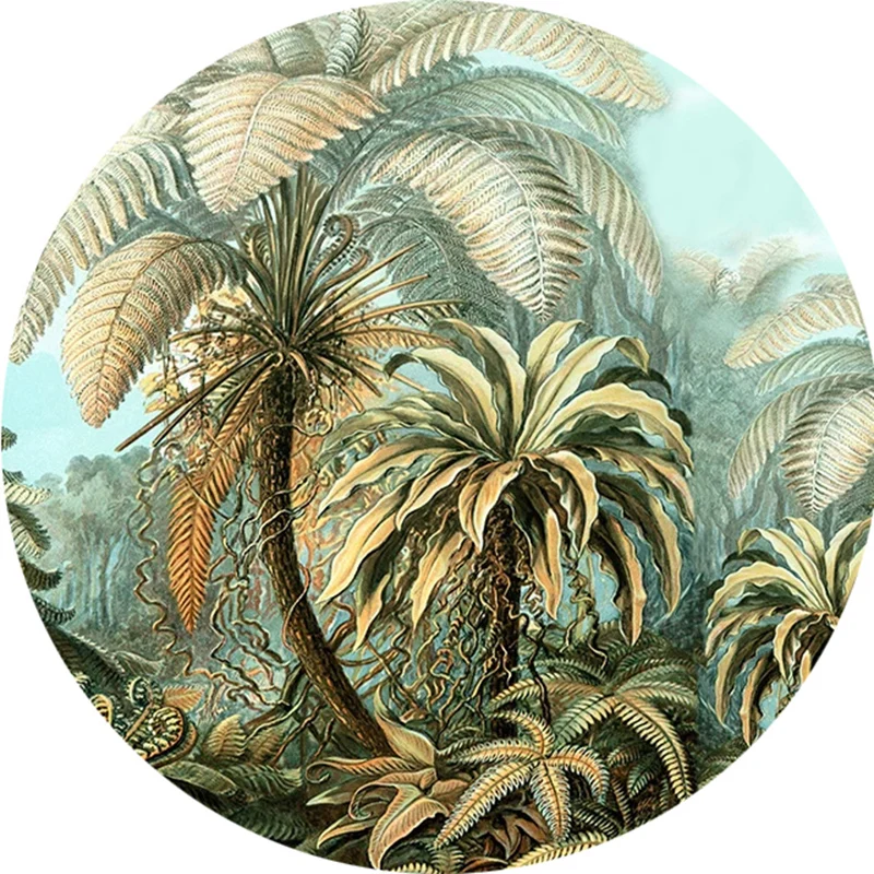 Mural 3D de pared Selva Tropical Vintage MURALES 3D DE PARED Naturaleza Novedades Vintage y Retro