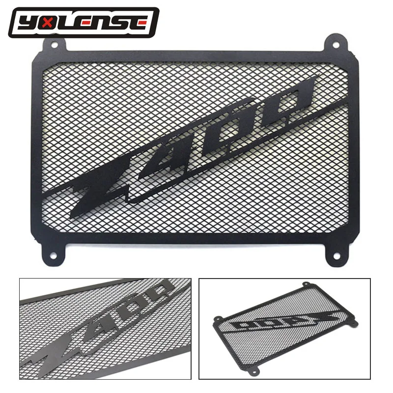 

Motorcycle Accessories Radiator Grille Guard Cover Protector Fuel Tank Protection For KAWASAKI Z400 Z 400 2018 2019 2020