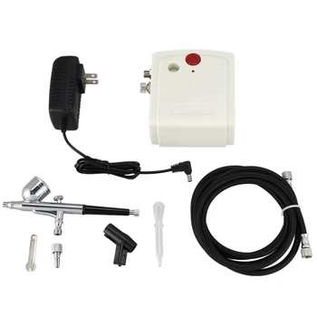 

US PLUG, Airbrush Model Beauty Nail Spray Inkjet Pump Air Pump Turtle Pump Model Spray Pump Cake Making Pump