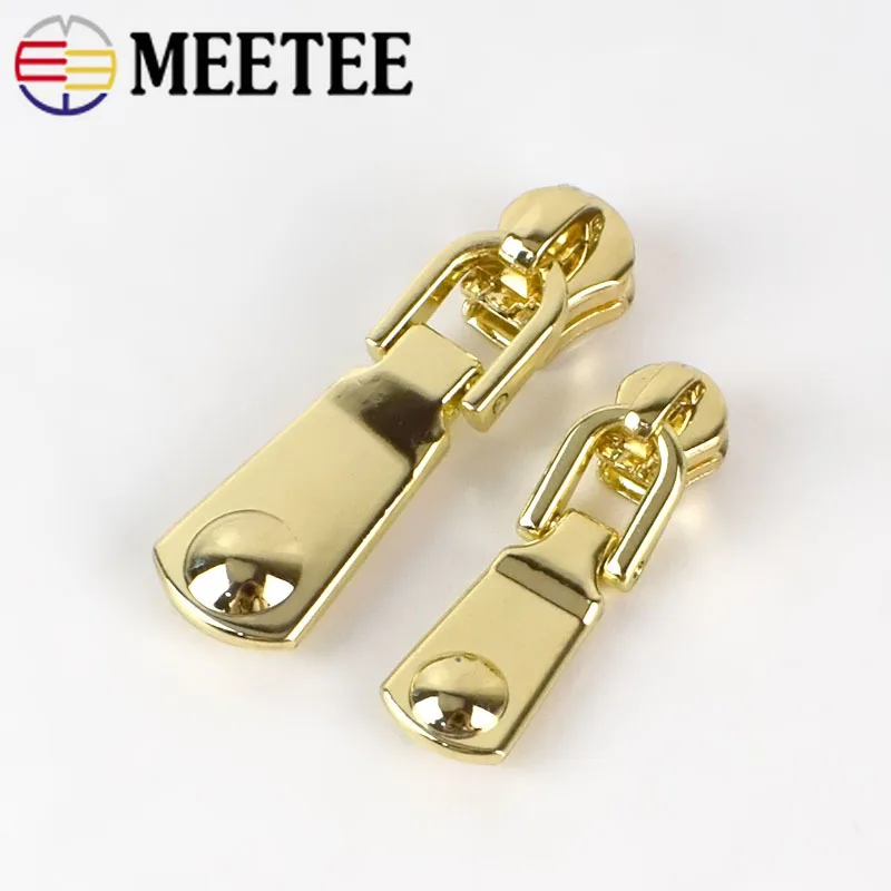 5 шт. модные ползунки на молнии 3#5# для куртки на металлической молнии, одежда на молнии, комплект для ремонта на молнии, аксессуары для шитья
