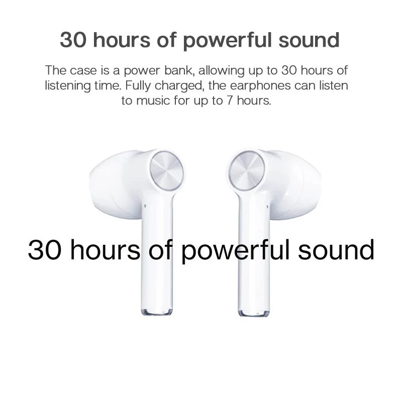 Global Version OnePlus Buds TWS Wireless Bluetooth 5.0 Earphone Environmental Noise Cancellation for Oneplus 7 Pro 7t 8 Pro Nord
