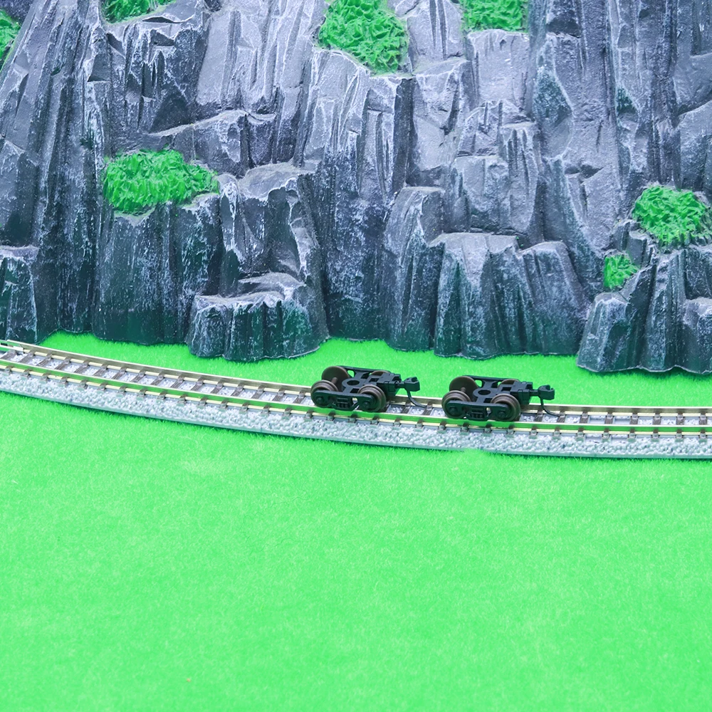 1:160 Н масштаб модель поезда трек пластиковая Миниатюрная игрушка Diorama материал