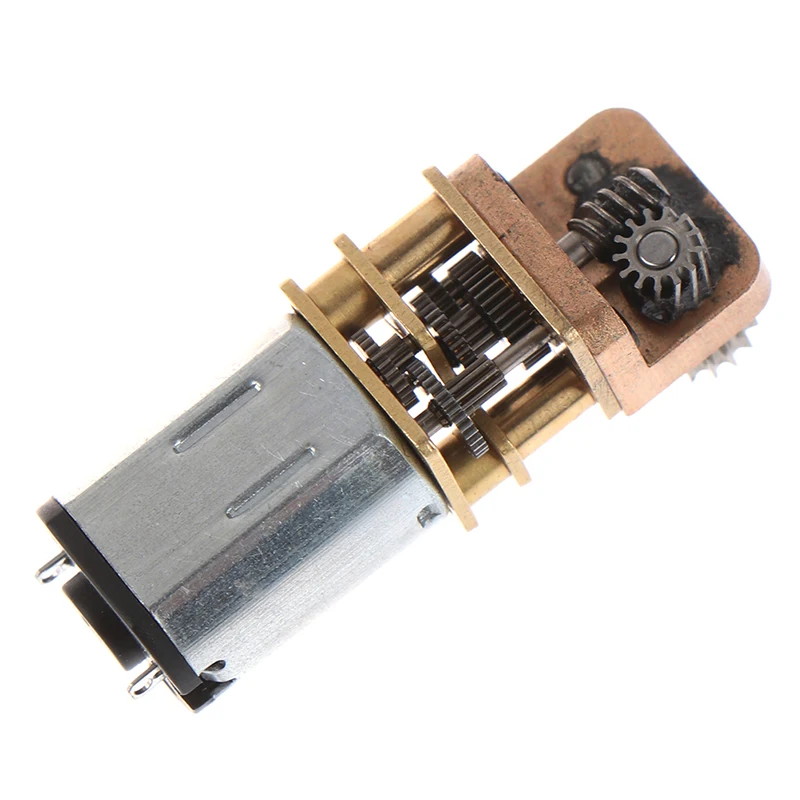 N20 металлическая коробка передач червь правый угол микро DC мотор-редуктор для 3D печати ручка