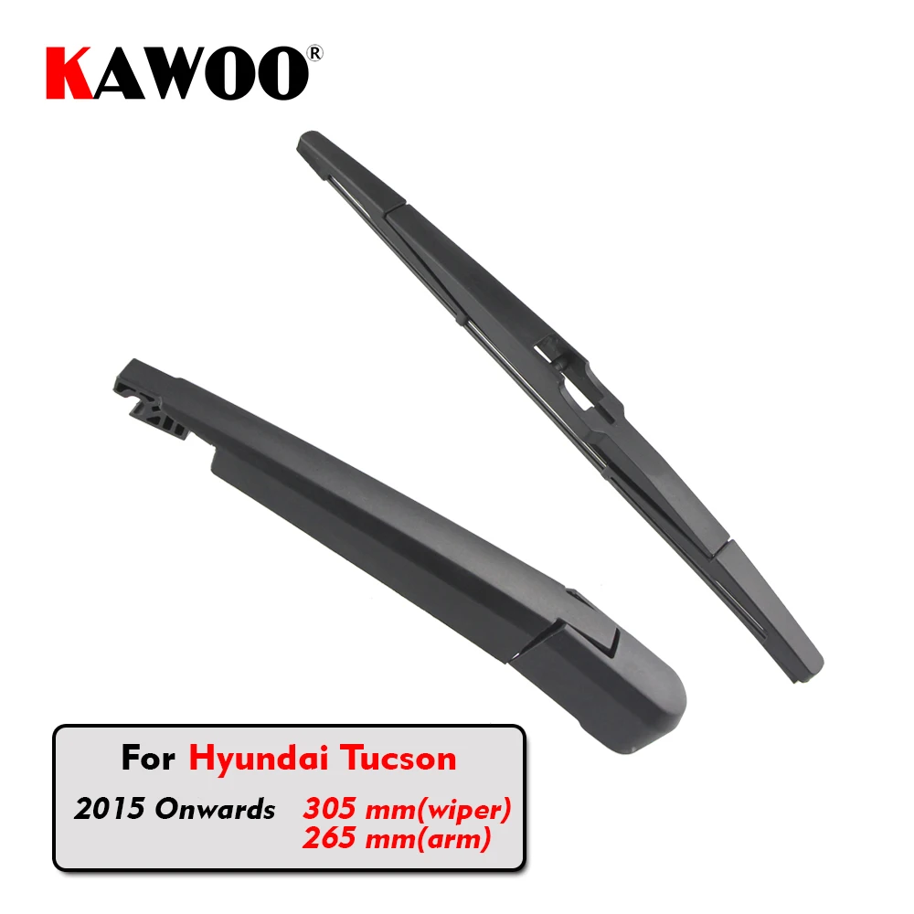 KAWOO Car Rear Wiper Blade Blades Back Window Wipers Arm For Hyundai