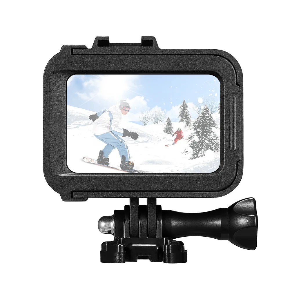 Подходит для GoPro HERO8 черная пластиковая рамка GoPro8 Экшн-камера портативная гладкая рамка компактный размер компактная установка