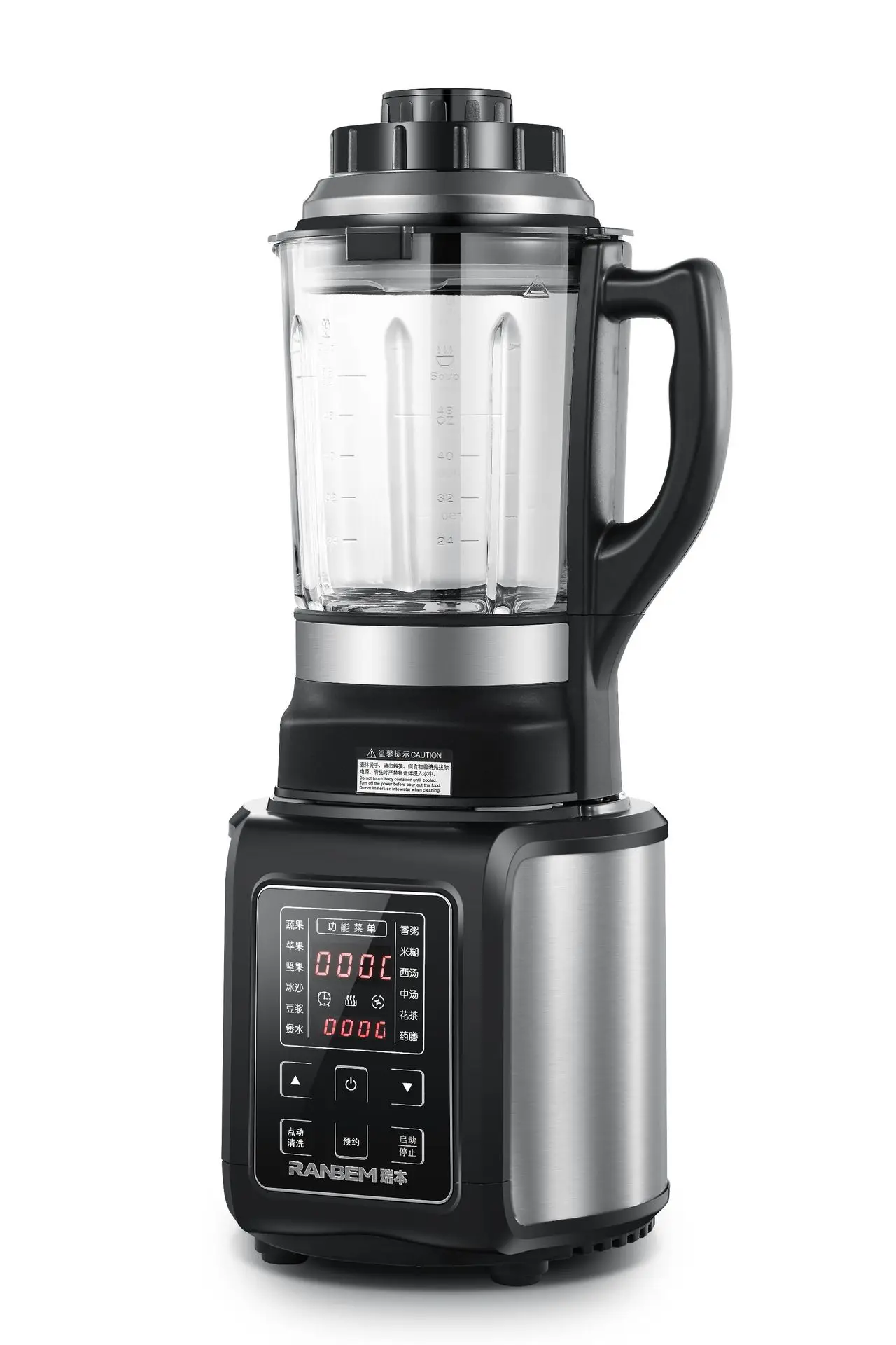 Ribbon 768B Sand Ice Broken Soybean Milk Machine Household Cuisine Fully Automatic Juice Extractor Glass Heating Smart Subscript