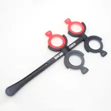 Optometria óptica ajustável flip trial lens frame plástico ambliopia miopia ferramenta de treinamento