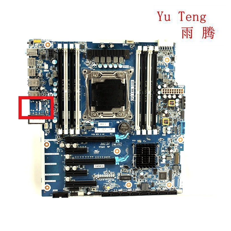 Подходит для HP Z4 G4 материнская плата рабочей станции LGA 2066 DDR4 l12125-001 l09990-001 100% тесты